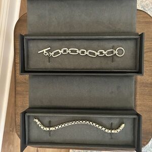 David Yurmam His and Hers bracelets